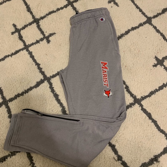 champion sweatpants with zipper pockets